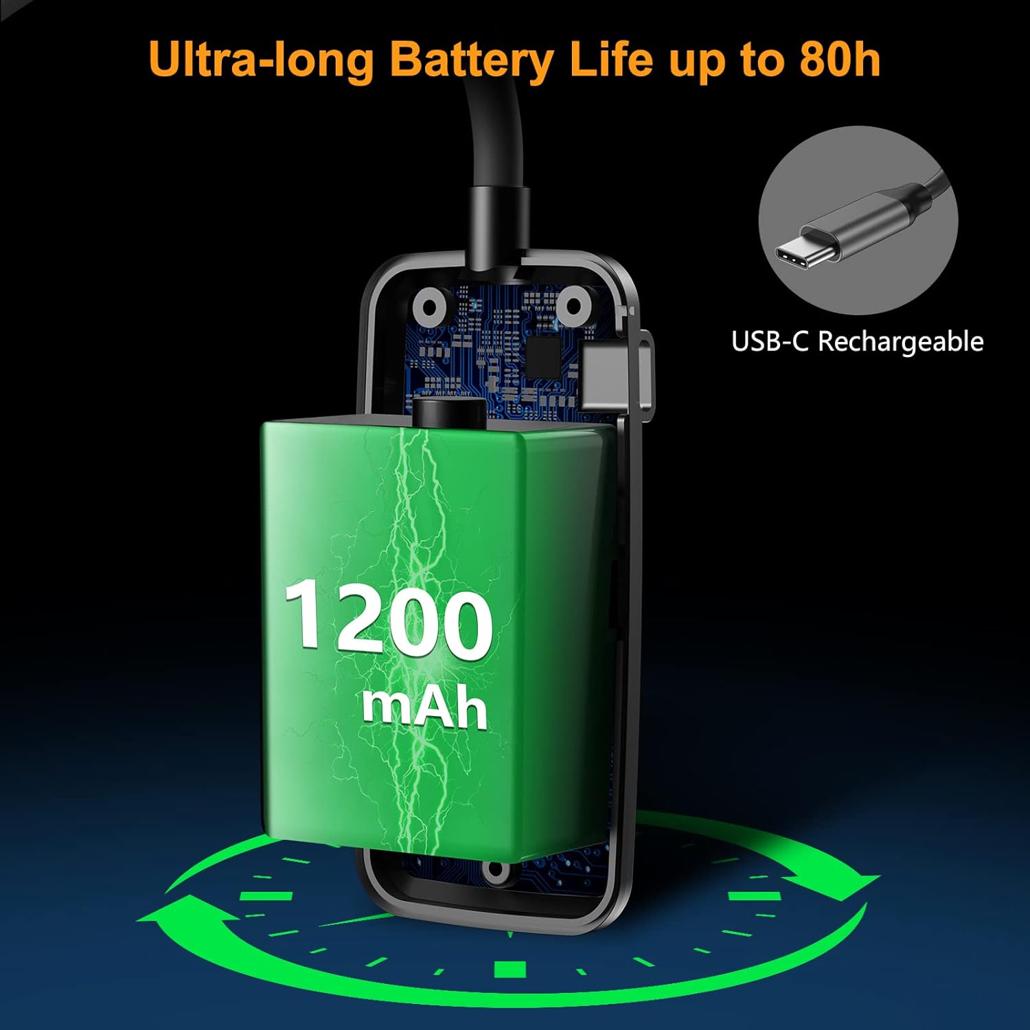 Lampe de Lecture Réglable LED 360°