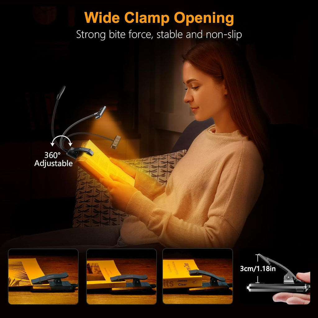 Lampe de Lecture Réglable LED 360°