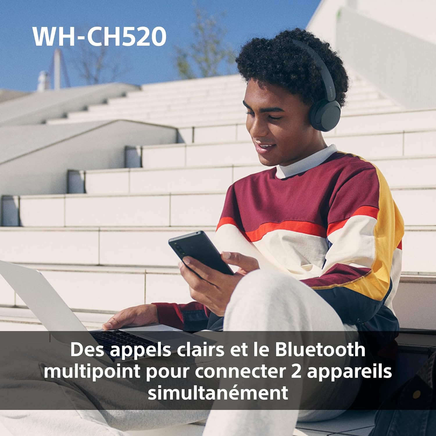 Casque Bluetooth Écoute Immersive 50H